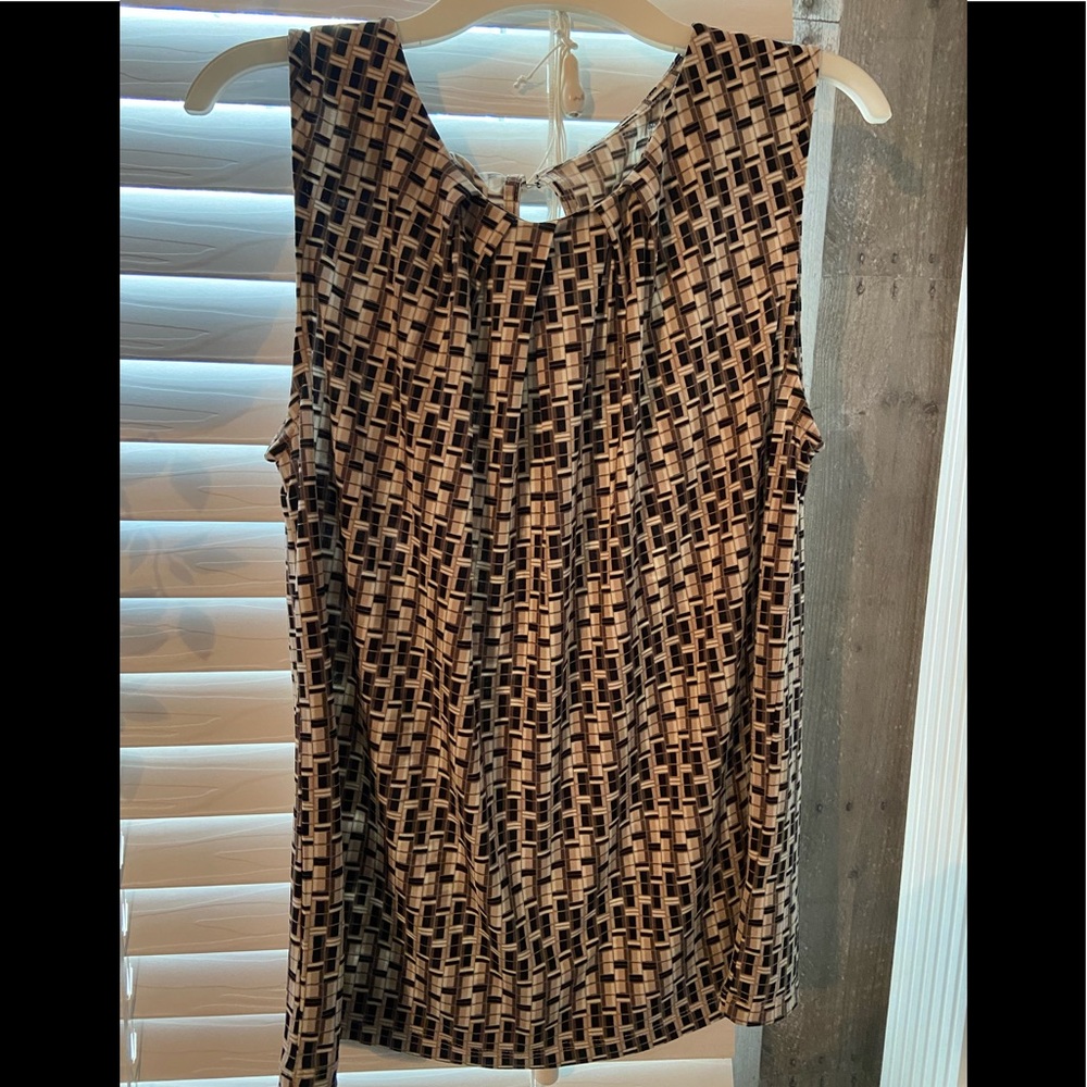Brand new, business casual silk tank top